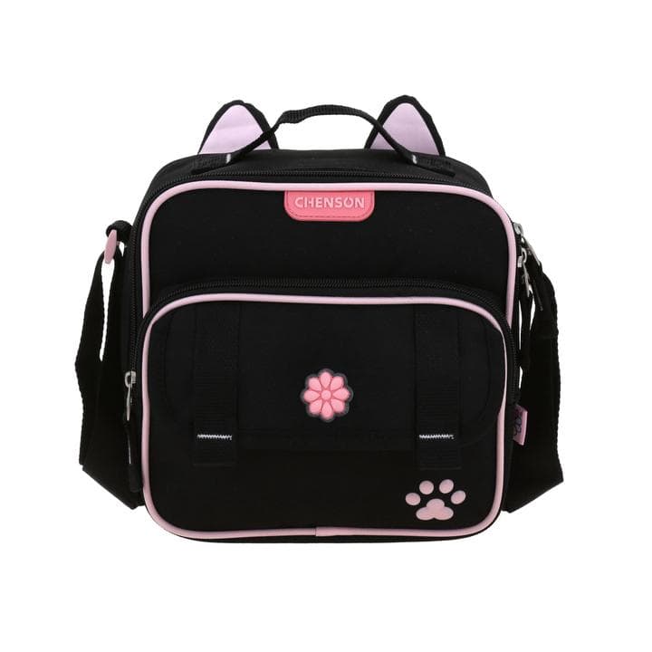 Lonchera Chenson Happy Girl Kity Color Negro