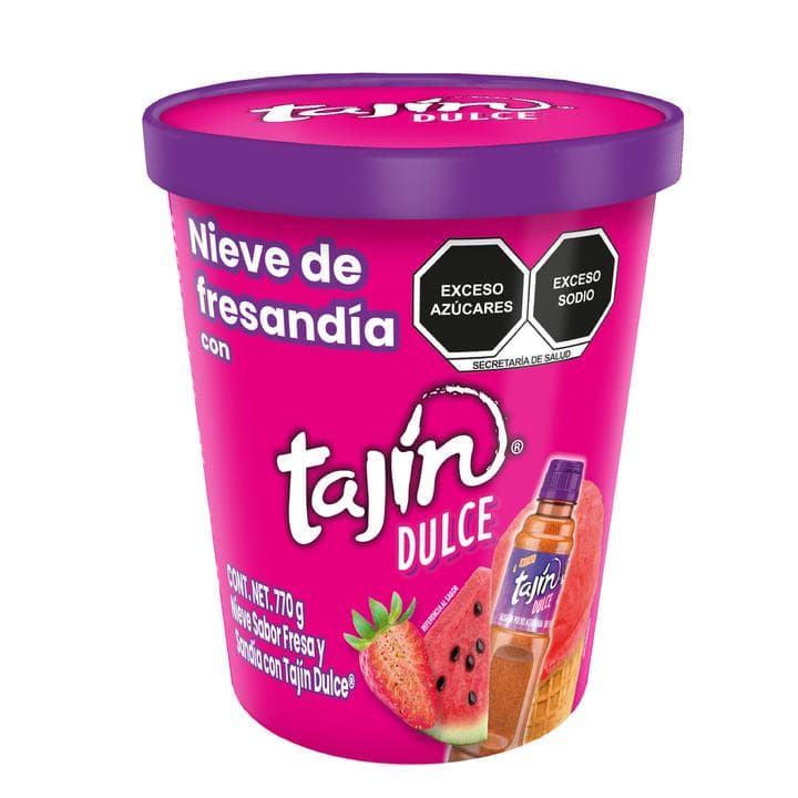 Nieve Tajín Fresandía con Tajín Dulce 1 L
