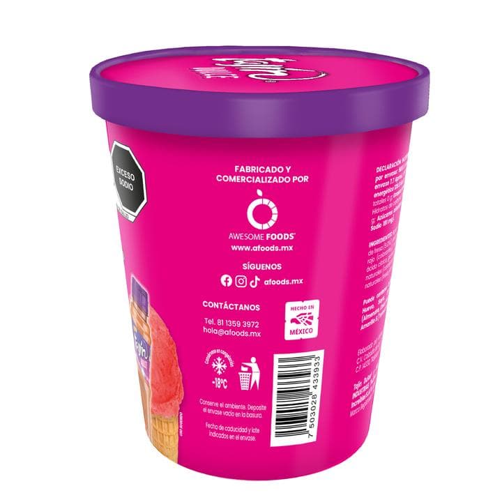 Nieve Tajín Fresandía con Tajín Dulce 1 L - imagen 2