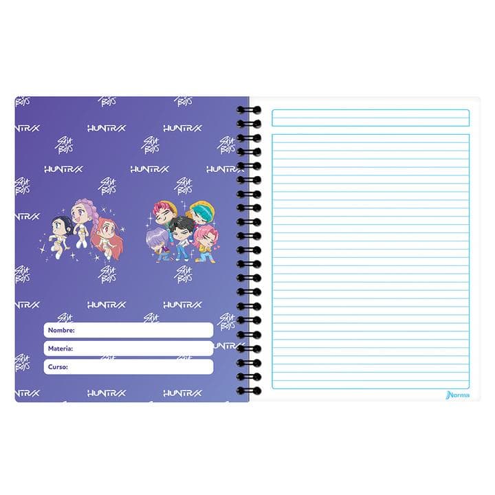 Cuaderno Americano Norma Las Guerreras K-Pop Raya - imagen 2