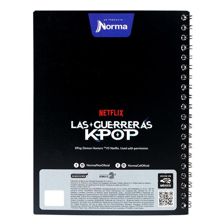Cuad Do Amer K Pop Demon Hunders C7 100 H Cuader 1 Cj - imagen 3