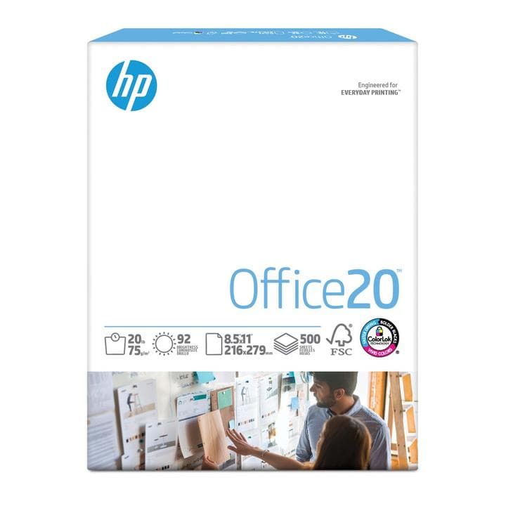 Papel Bond HP Tamaño Carta con 500 Hojas