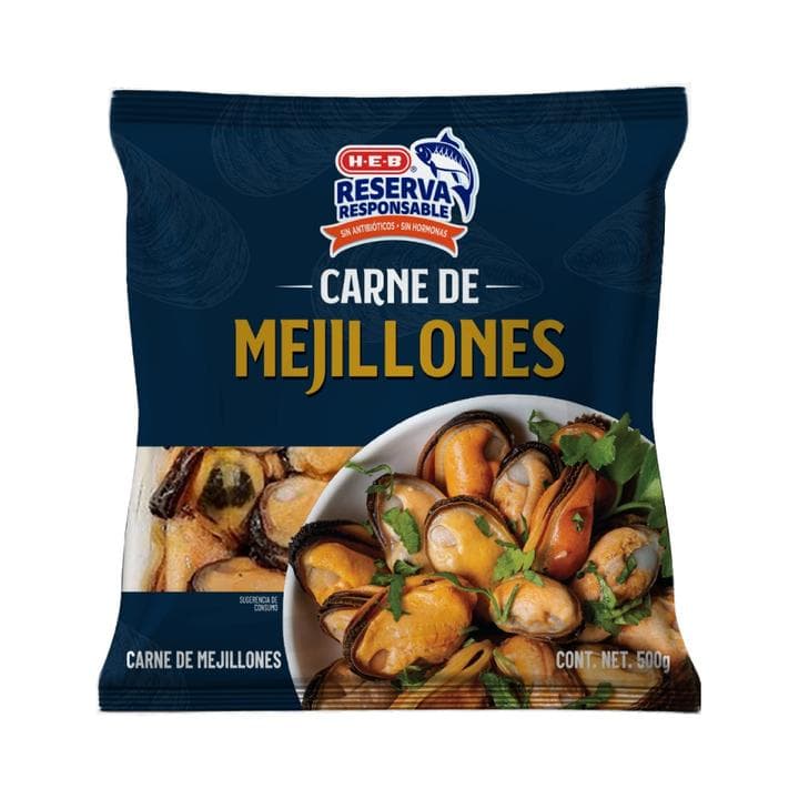HEB Reserva Responsable Carne de Mejillon 500 g