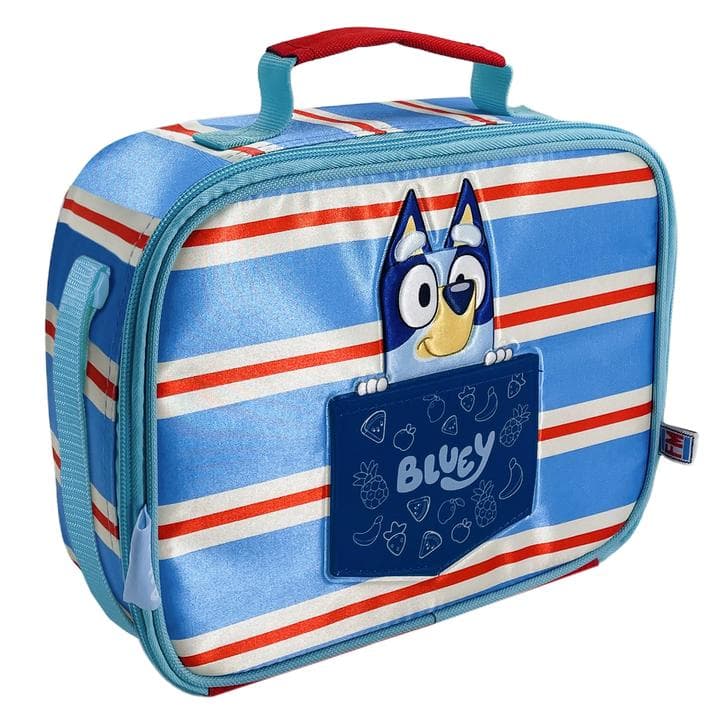 Lonchera Bluey Stripes And Fruits 1 Pz