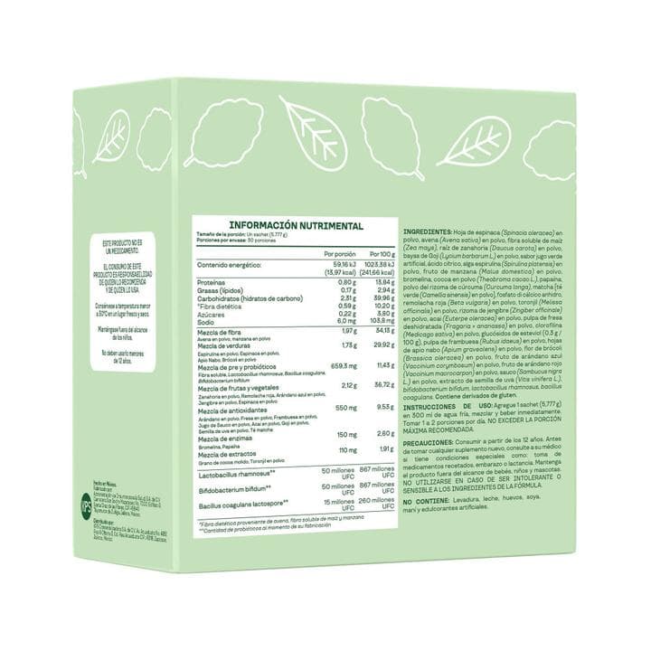 Bloom Greens Original 30 Sachets 240 Gr - imagen 2