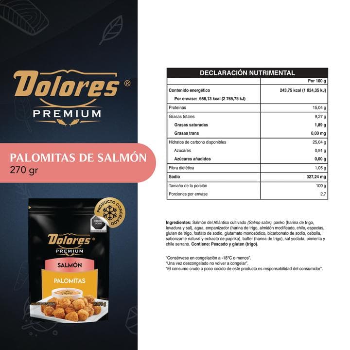 Dolores Premium Palomitas de Salmón 270 g - imagen 8