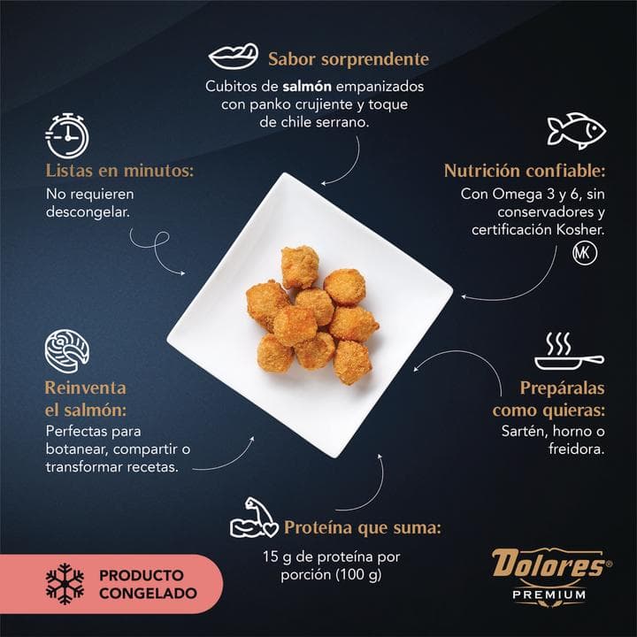 Dolores Premium Palomitas de Salmón 270 g - imagen 10
