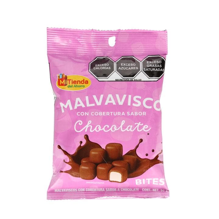 Mini Malvavisco con Cobertura Sabor Chocolate 50g 1 Pz - imagen 1